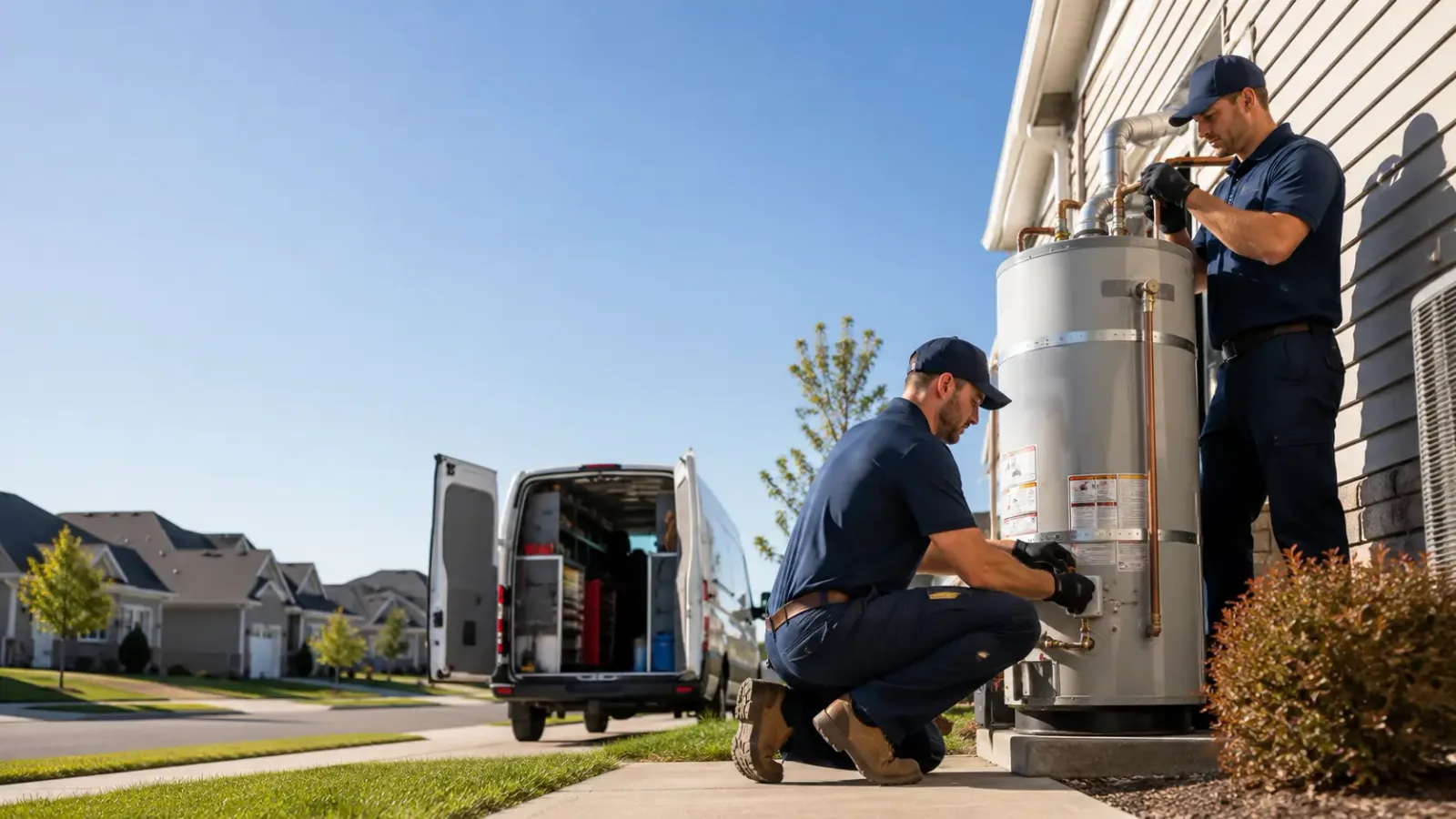 Water Heater Installation in Hartshorne, OK